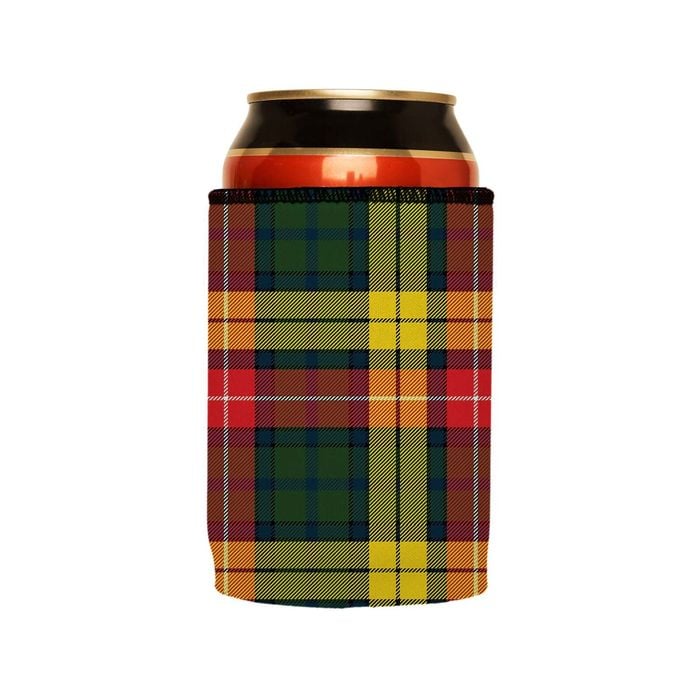 Stubbyz Tartan Print Stubby Cooler Slim