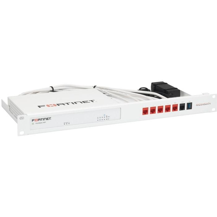 RACKMOUNT.IT FortiRack RM-FR-T14 1U Rack-mountable Rackmount Kit for Firewall - 482.60 mm Rack Width - Signal White