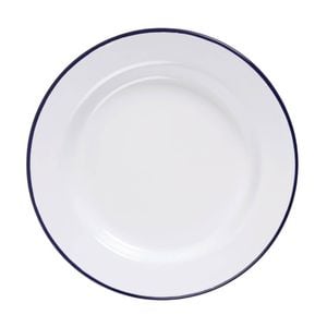 Olympia Dinner Plate Enamel 6 Pack 245mm Tableware Kitchenware