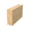 30 x 12mm 1.2m DAR Rectangle Clear Pine