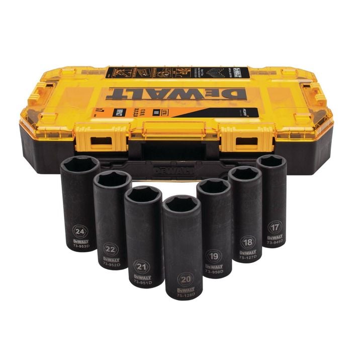 DeWALT x McLaren F1 Team Special Edition 7 Piece Impact Socket Set