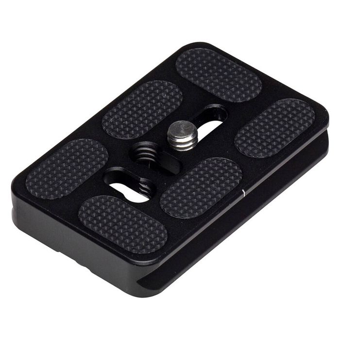 Benro PU60 Arca-Swiss Style QR Plate Tripod Camera Mount Accessory Black