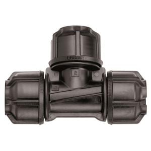 Philmac 16mm x 16mm Poly x Poly x Poly Metric Pipe Tee