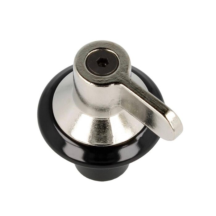 Gas Stove Cooktop Control Knob - Stainless Steel 694975932. Suits Smeg