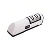 Catzon Rechargeable Electric Knife Sharpener Compact Cordless Sharpener-Black