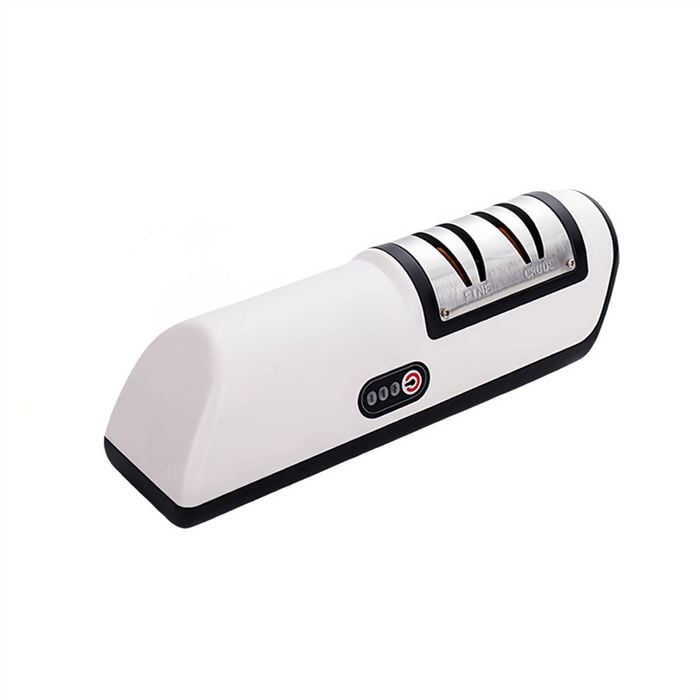 Catzon Rechargeable Electric Knife Sharpener Compact Cordless Sharpener-Black
