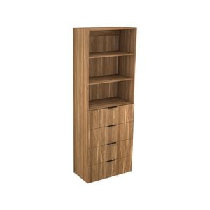 Lugna 2048 x 750 x 380mm Cove 2 Adjustable Shelf 4 Drawer Robe Insert