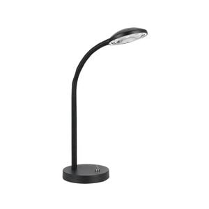 Telbix Tyler Modern Table Desk Lamp Light Metal Black