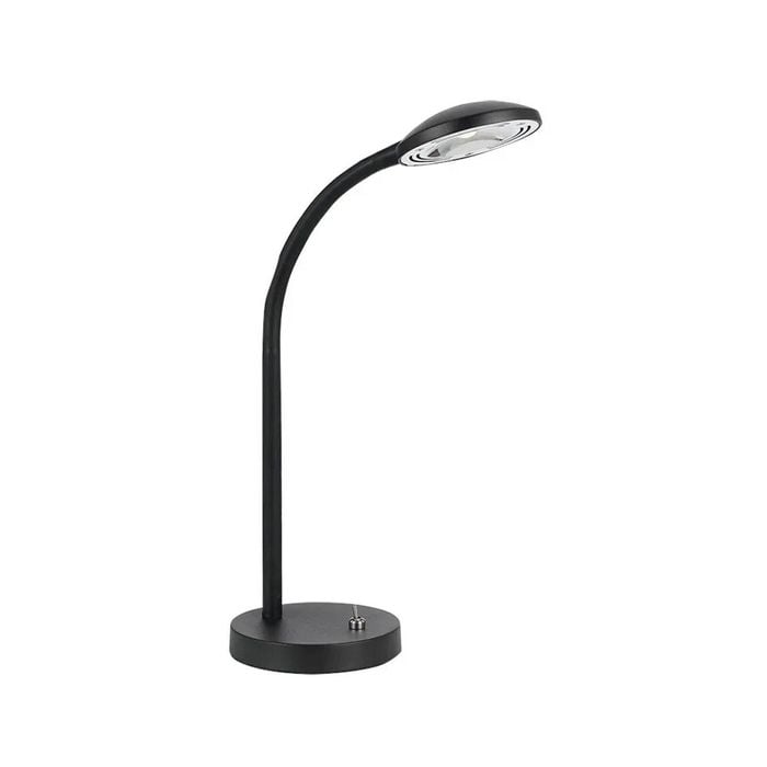 Telbix Tyler Modern Table Desk Lamp Light Metal Black