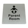Bradley Braille Toilet Sign Parent Room 975-PR-S