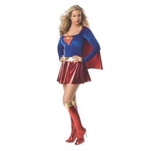DC Comics Supergirl Secret Wishes Womens Dress Up Character/Party Costume Size L