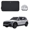 Front Windscreen Sun Shade for Mercedes-Benz EQB SUV 2022 - Current (X243) - Standard 150 x 85 cm - Black