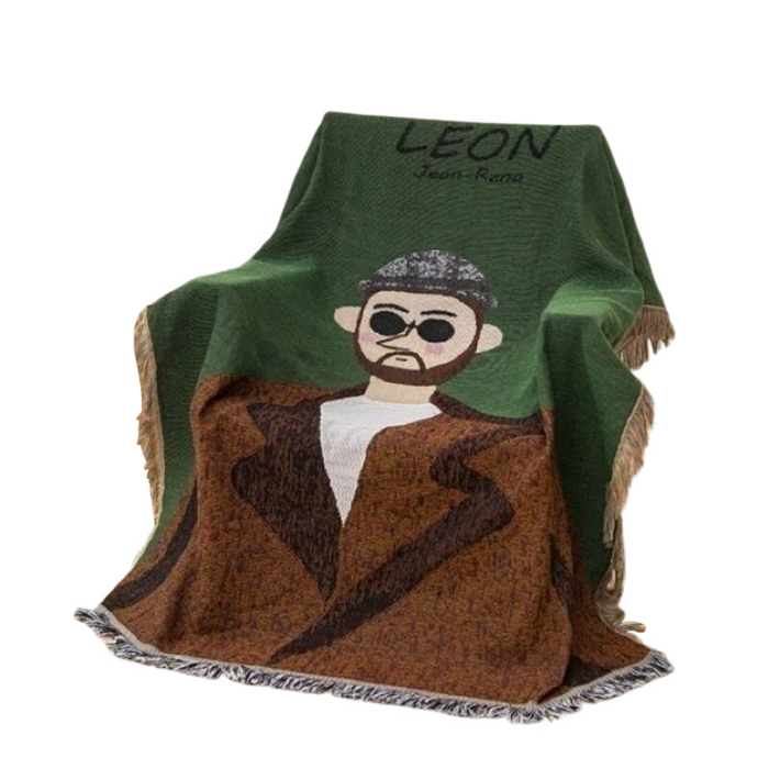 Anyhouz Throw Blanket Brown  Human Camping Mat 130x180cm