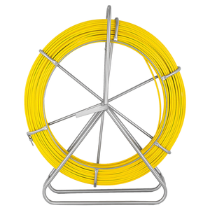 Alston 8mm 150m Fish Tape Puller Fiberglass Rodder with Steel Reel Cage