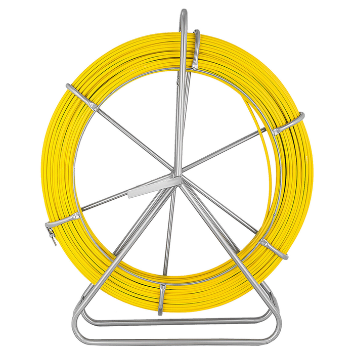 Alston 8mm 150m Fish Tape Puller Fiberglass Rodder with Steel Reel Cage