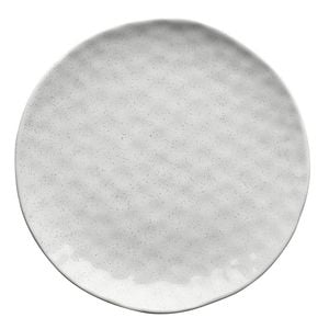 Speckle Stoneware Dinner Plate Milk 27cm Ecology