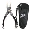 Black Magic Compact Fishing Pliers Gun Metal
