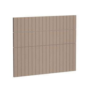 Kaboodle 900mm Raw Board V-Groove 3 Drawer Panels