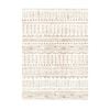 P&P Beige Modern Washable Area Rug 5x7 Soft Faux Cashmere Non Slip Carpet