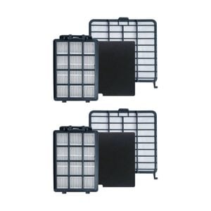 2PK CleanUp Replacement Filter Set Allergen For Sauber & Hoover Bagged Vacuums