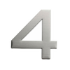 Sandleford 150mm Stainless Steel Plaza House Number 4