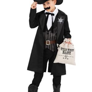 Wild West Deluxe Boys Frontier Sheriff Costume - 10-12