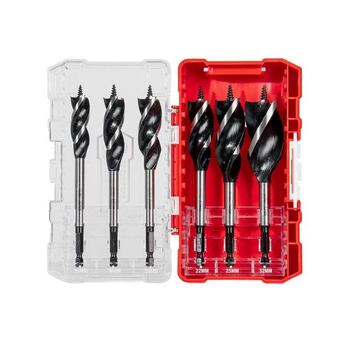 Full Boar 6 Piece Power Auger Drill Bit Set