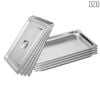SOGA 4X 1/1 GN Pan 2cm With Lid – Stainless Steel