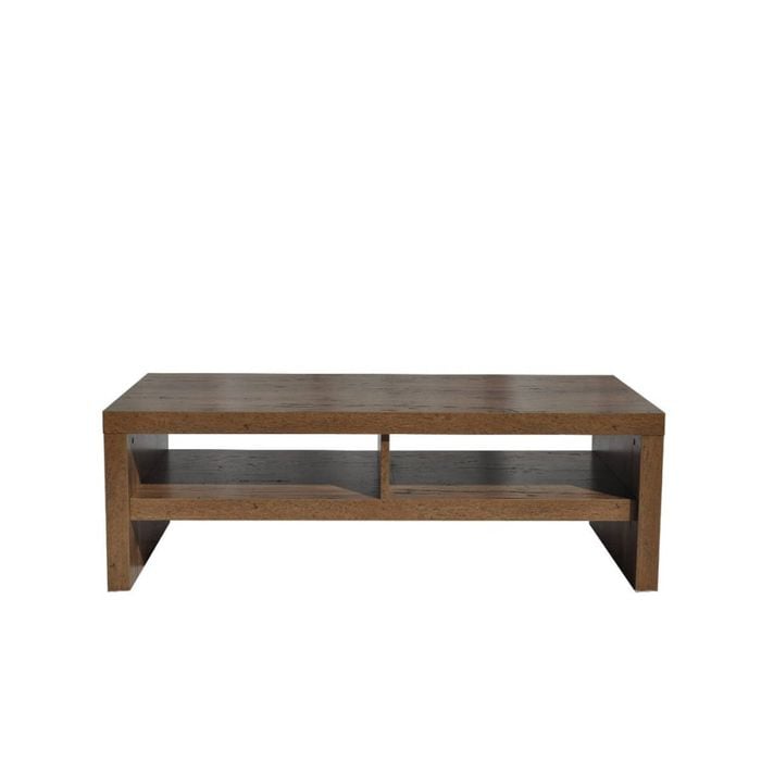 Otes Green Wendy Wooden Rectangular Coffee Table W/ Open Shelf - Antique Oak