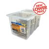 Zenith 8G x 65mm Gold Passivated Square Drive Chipboard Screw - 500 Pack