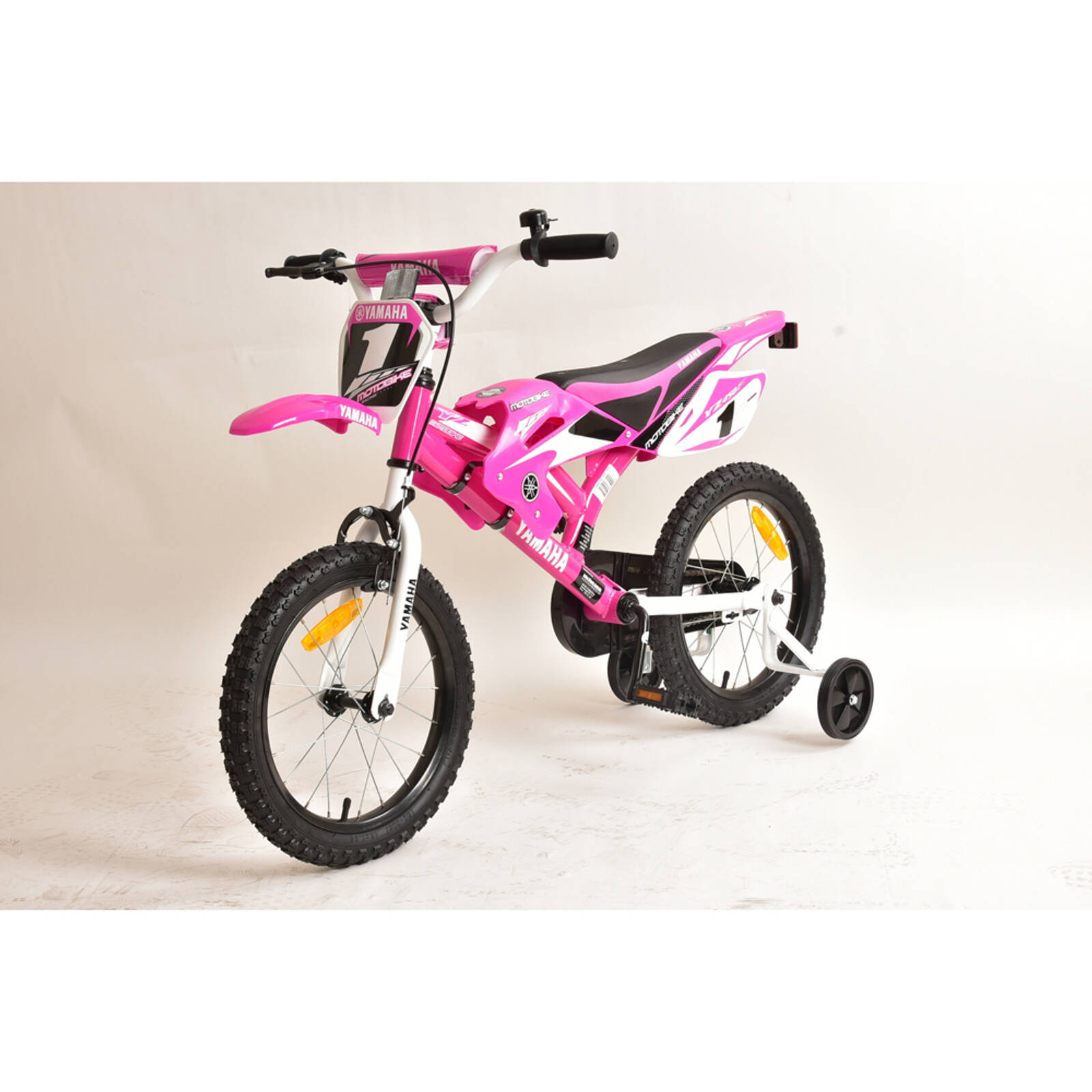 Yamaha Kids Children MotoBike Child s BMX Girls Youth 16 Bicycle Pink 3y