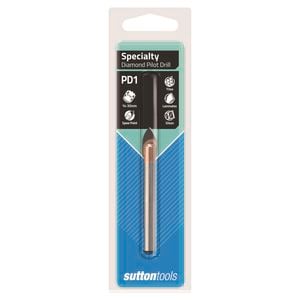 Sutton Tools 8.0 x 63mm Diamond Holesaw Pilot Drill