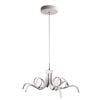 Oriel Lighting Noodle Tricolour LED Pendant Light White 70cm