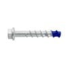 DeWALT 12 x 80mm Blue Tip Galvanised Hex Screw Bolt - 25 Pack