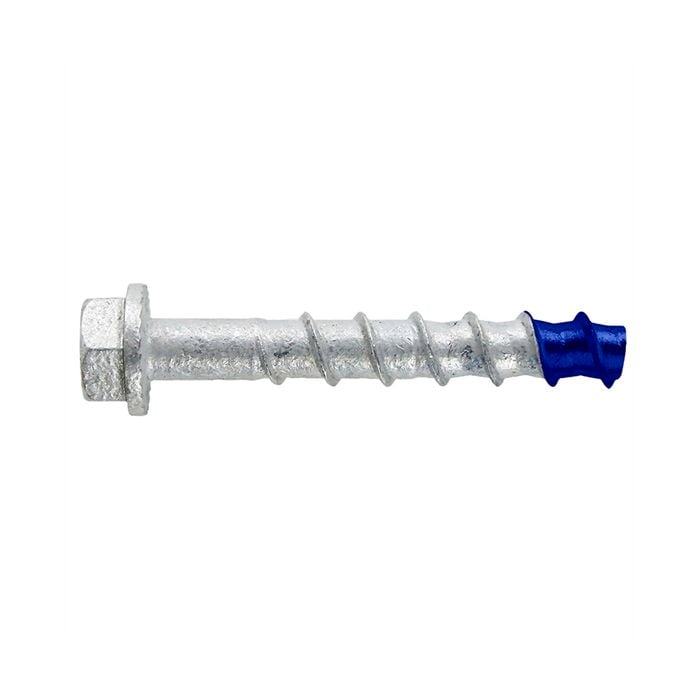 DeWALT 12 x 80mm Blue Tip Galvanised Hex Screw Bolt - 25 Pack