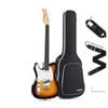 Donner 39" Solid Body Tele Style Left Handed Electric Guitar With Accessories Sunburst