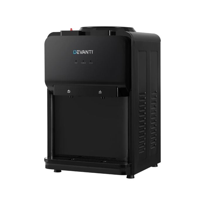 Devanti Water Cooler Dispenser Bench Top Black