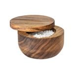 Icon Chef Salt Pig - Acacia Wood