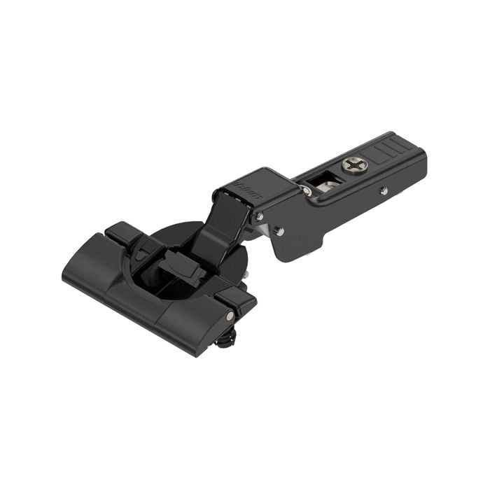 Blum 110° Half Overlay Onyx Black Soft Close Cabinet Hinge - 2 Pack