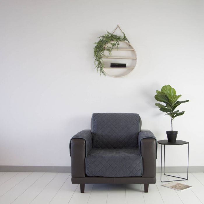 Custom Fit 1-Seater Sofa Cover Protector Slate