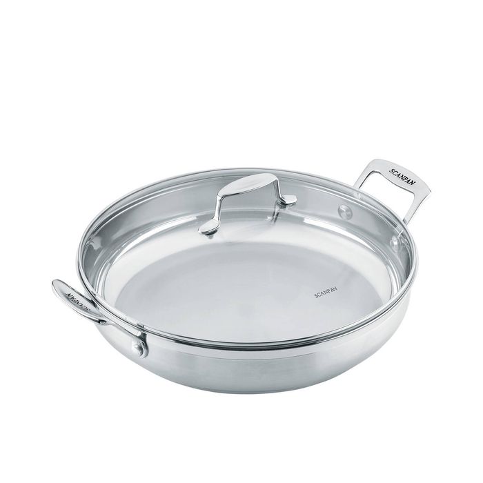 Scanpan Impact Chef's Pan With Lid 32cm