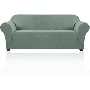 Smarcute 4 Seater High Stretch Jacquqard Textured Sofa Cover Sage