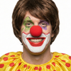 Soft CLOWN NOSE Costume Circus Halloween Spongy Fancy Fun Silly in Red