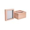 Nicola Spring 3D Box Photo Frames - 6" x 6" - Light Brown - Pack of 5