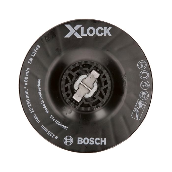 Bosch 125mm X-Lock Medium Backing Pad 2608601715
