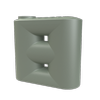 Melro Tanks 3510L Rivergum Poly Slimline Water Tank