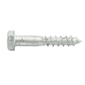 Zenith M10 x 60mm Hot Dipped Galvanised Hex Head Coach Screw - Each
