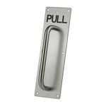 Sylvan 300 x 100 x 1.8mm  Stainless Steel Embossed Pull Plate