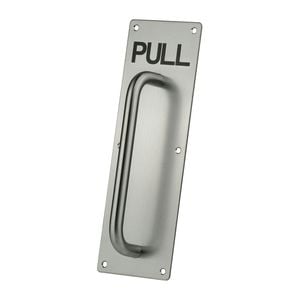 Sylvan 300 x 100 x 1.8mm  Stainless Steel Embossed Pull Plate