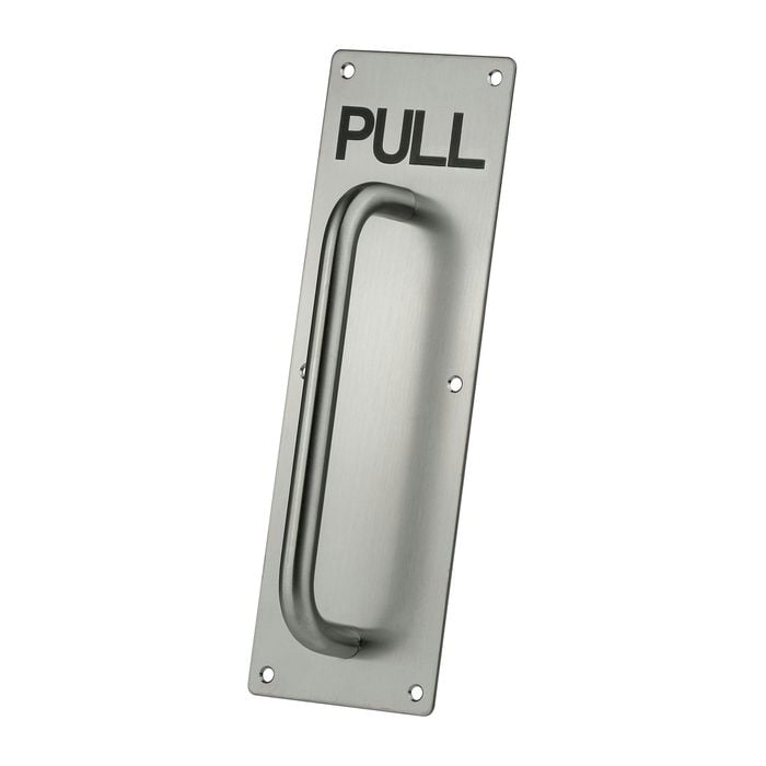 Sylvan 300 x 100 x 1.8mm  Stainless Steel Embossed Pull Plate